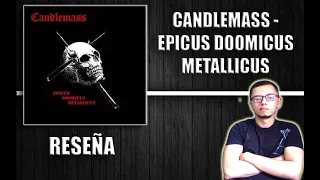 CANDLEMASS - Epicus Doomicus Metallicus (Reseña)