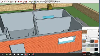 SketchUp country house #1