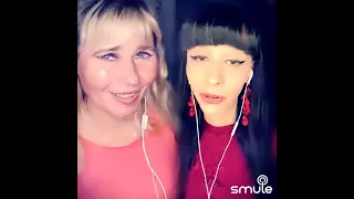 Розовый вечер ❤️Дуэт cover karaoke Smule 🌠