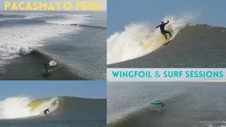 Wing Foiling & Surf sessions in Pacasmayo, Peru