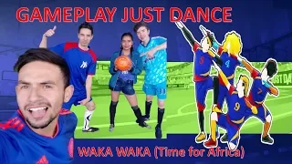 gameplay just dance (waka waka )