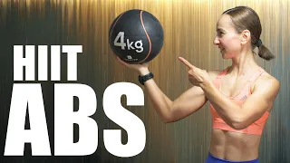 20 Min HIIT ABS Workout  with Medicine Ball