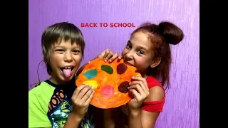 БЛИННЫЙ ЧЕЛЛЕНДЖ BACK TO SCHOOL/СЪЕДОБНАЯ КАНЦЕЛЯРИЯ Pancake Challenge/Песня про Лето #Viki Show