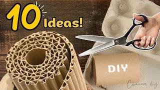 DIY ♻️ 10 Brilliant Ideas That No One Will Believe Are Made Of Cardboard! SUPERB recycle ideas #2024