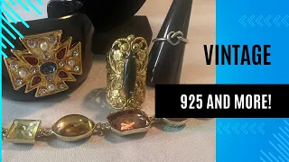 Vintage Jewelry and eBay haul! 925! James Avery! 😲