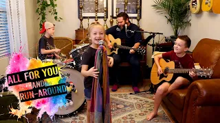 Colt Clark and the Quarantine Kids play "All For You" and "Run-Around" Mash-Up