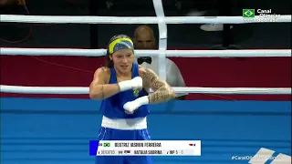 Mundial de Boxe Feminino | Quartas de final - 60kg | Beatriz Ferreira vence Natalia Sadrina (Sérvia)