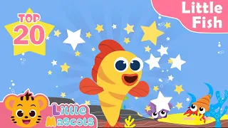 Little Fish + Baby Shark + more Little Mascots Nursery Rhymes & Kids Songs