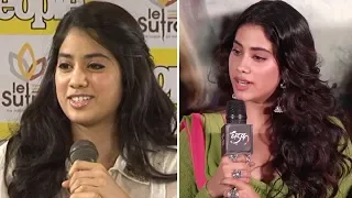 Jhanvi Kapoor STRUGGLED To Speak Hindi Earlier, IMPROVISES It For Dhadak