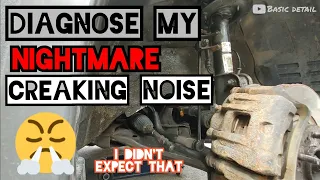 Creaking Noise when turning diagnose