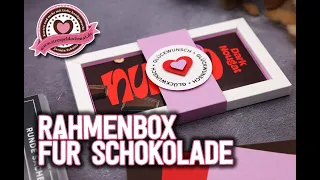 Rahmenbox basteln | Rahmenbox für Schokolade mit Stampin' Up!