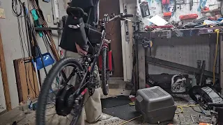 Bounce test mountain bike ebike shock test