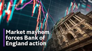 Emergency action by Bank of England amid UK economic turmoil