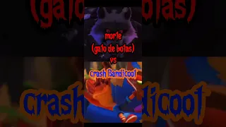 crash Bandicoot vs morte (Gato de botas)