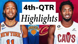 New York Knicks vs Cleveland Cavaliers Highlights 4th-QTR | 2023 Playoffs: East 1st Round - Game 2