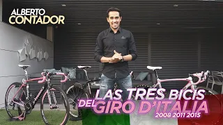 Las tres bicicletas conmemorativas del Giro d'Italia | Alberto Contador