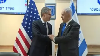 Blinken meets Netanyahu on visit to Israel amid war with Hamas | AFP