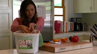 LASAN Curb Your Food Waste LA Pilot - food scraps recycling instructions (english)