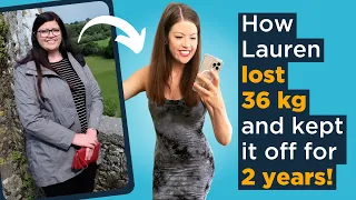 How an online weight loss program helped Lauren lose 36kg - and keep it off for 2 years