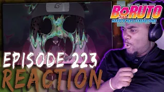 HOUKI IS CRACKED !! HOUKI VS INOJIN | Boruto Episode 223 REACTION