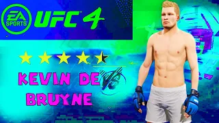 Kevin De Bruyne CAF FORMULA-How to make UFC 4 (EA Sports UFC 4) PS 5 PS 4