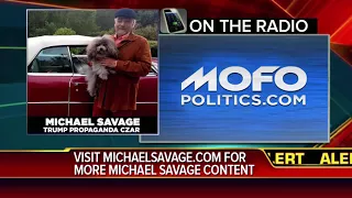 Michael Savage's impression of Mark Levin sucking up to Trump