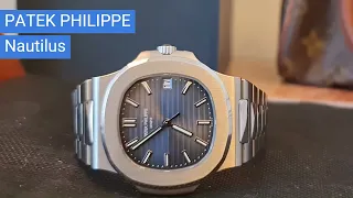 Patek Philippe Nautilus Blue Dial ⌚️ 👍