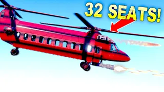 I Built a Passenger Chinook for the Ultimate Rescue Mission! [Trailmakers Airborne 6]