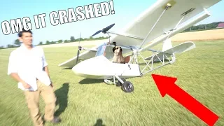 DIY airplane Mk2 (I crashed it!) pt3