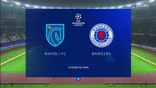 FIFA 23: Napoli vs Rangers - UEFA Champions League - Full Match