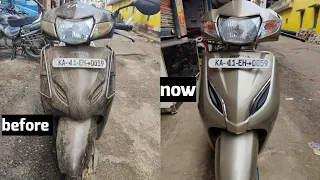 full restoration: Honda Activa 3g perfectly restored and get's a new look.