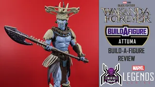 Marvel Legends ATTUMA BAF Black Panther Wakanda Forever Wave MCU Movie Figure Review