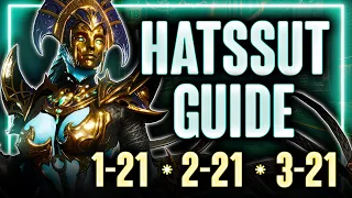 HATSSUT - Ultimate Guide - ALL GEAR RAIDS 21 - Full Walkthrough & Build Showcase ⁂ Watcher of Realms