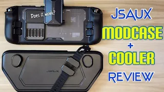 JSAUX ModCase with Cooler Kit For Steam Deck Full Review