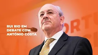 Rui Rio em debate com António Costa