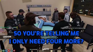 Dundee Realizes He Only Needs Four More To Reach 400 Attempted Murder. | NoPixel GTA RP