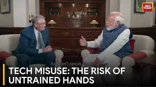 PM Modi-Bill Gates Interview: Unveiling the Challenges of Untrained Handling of Technology