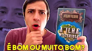 UMA ILHA BEM MISTERIOSA, MAS NÃO TEM O THE ROCK! | A Ilha Misteriosa - Júlio Verne | Rinkk GG HQs