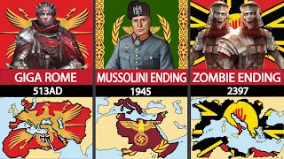 All Endings Timeline : Roman Empire.