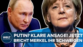 UKRAINE-KRIEG: Waldimir Putin? Klare Ansage! Merkel bricht Schweigen und gibt großes Interview