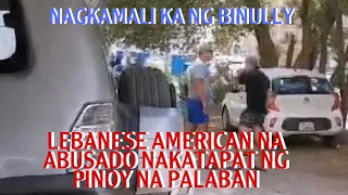 MARAMI DAW BINULING PINOY TONG OGAG NATO EH | ABUSADONG LEBANESE AMERICAN KARATE BLACK BELT DAW SYA