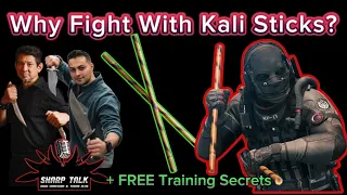 Why Do Kali Martial Arts Train With Sticks? Sharp Talk Way of the Stick Doug Marcaida & Tomas Alas