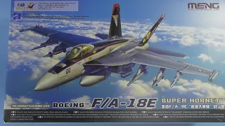 Sprue Review Meng 1/48 F/A-18E Super Hornet (New Tool 2021)