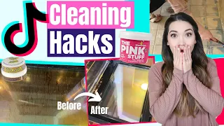 TIK TOK CLEANING HACKS You NEED to TRY 🤯 | Testing Tik Tok Cleaning Tips & Tricks | Best of Tik Tok