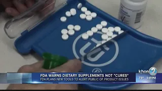 FDA warning about supplements