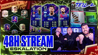 48 Stunden Stream ESKALATION #2 🔥OTW PACK OPENING + 1. Weekend League 😱 FIFA 22 LIVE 🔴