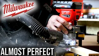 Milwaukee M18 FUEL Compact Cordless Router **MISSING ONE FEATURE**