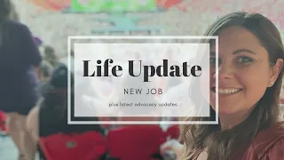 Working for a nonprofit, life and kidney cancer advocacy update