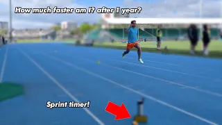 1 year sprint progress 30m fly top speed over 23mph!