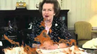 Maggie Thatcher speaking from the after life